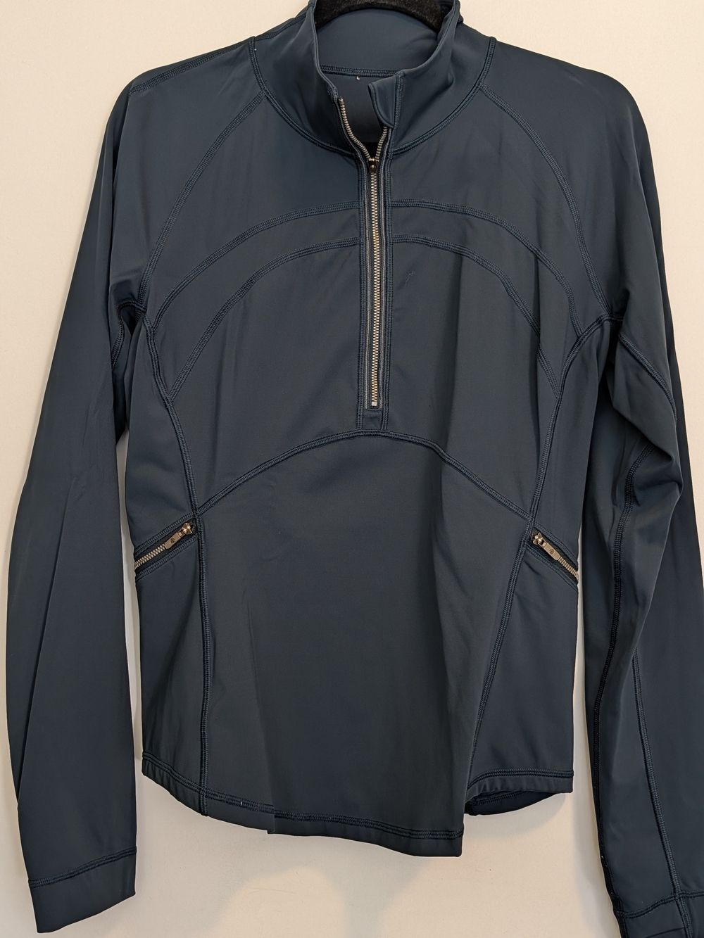 lululemon athletica Navy Blue Zip Hoodie